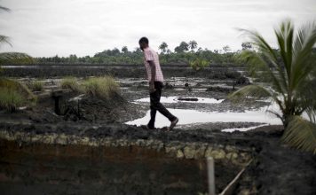 Kegbara- dere community oil spill, Ogoni, Rivers State