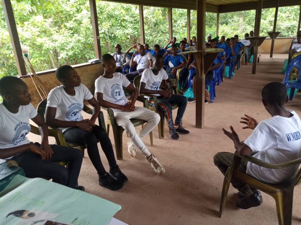 world Migratory Bird Day 2019 at Omo wildlife reserve