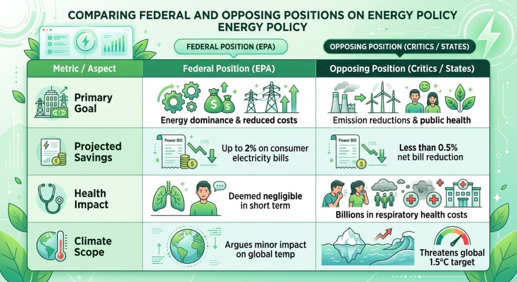 key policy differences